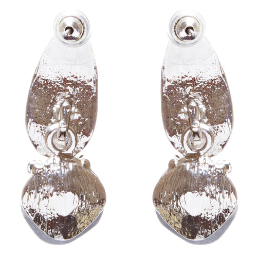 Bridal Wedding Jewelry Crystal Rhinestone Dazzling Chic Dangle Earrings E950 SV - Accessoriesforever