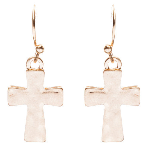 Cross Jewelry Simple Yet Fascinating Spiritual Charm Necklace Set JN223 Ivory