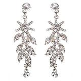 Bridal Wedding Jewelry Crystal Rhinestone Enthrallingly Beautiful Necklace J520C