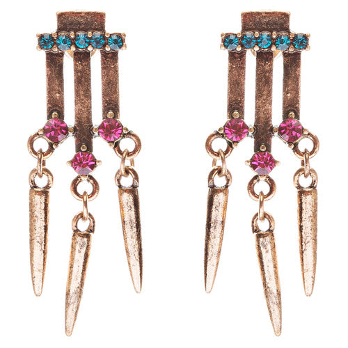 Tribal Fashion Fascinatingly Bold Statement Multi Layer Necklace JN263 Multi