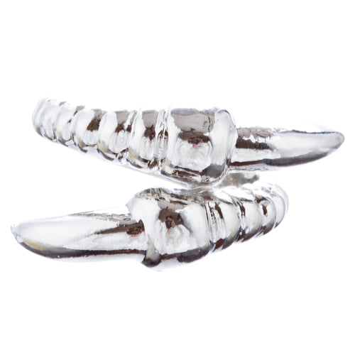 Chic Stylish Claw Design Adjustable Fashion Ring R224 Silver