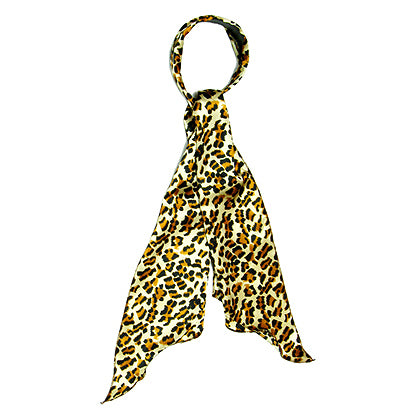 Fashion Scarf Look Headband Animal Print Leopard Brown