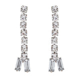 Bridal Wedding Jewelry Set Crystal Rhinestone Chic Trendy Sparkling Necklace