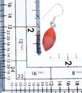 925 Sterling Silver Natural Gemstones Druzy Dangle Earrings FJSVE2110