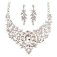 Bridal Wedding Jewelry Crystal Rhinestone Enthrallingly Beautiful Necklace J520C