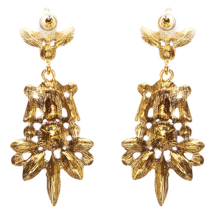 Striking Fashion Crystal Rhinestone Rare Elegant Dangle Earrings E827 Multi - Accessoriesforever