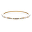 Fashion Sparkle Crystal Rhinestone Lucite Simple Liner Bangle Bracelet Gold