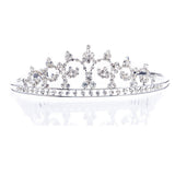 Bridal Wedding Jewelry Crystal Rhinestone Flowers Dazzling Hair Headband Tiara