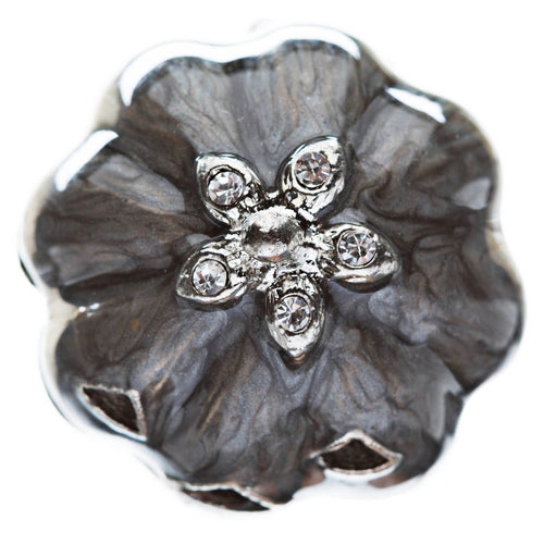 Halloween Costume Jewelry Fun Pumpkin Face Locket Design Stretch Ring Black - Accessoriesforever